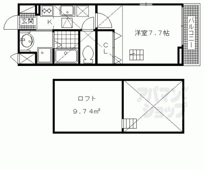 【ステーションサイド】間取