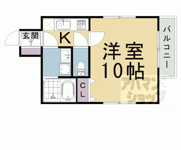 【シャルレ１３番館】間取