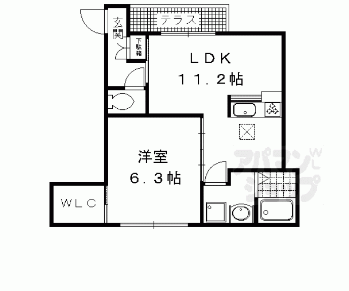 【リーベルつるはせ】間取