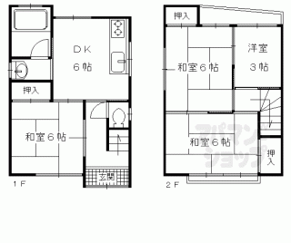 【桂千代原町貸家１６－３１】