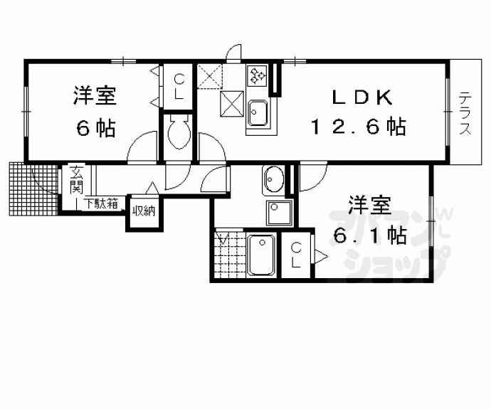 【ビアンカローザ】間取