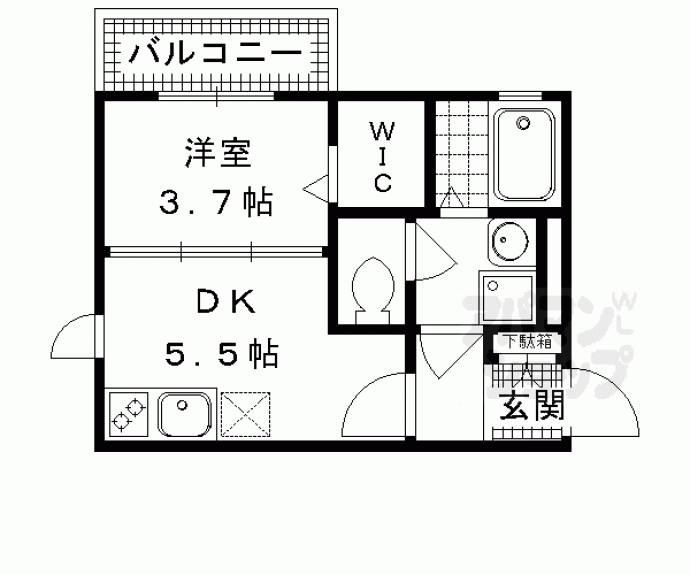 【Ｃｅｎｉｃｉｅｎｔａ（セニシエンタ）】間取