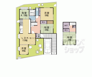 【御陵峰ヶ堂町一丁目貸家】