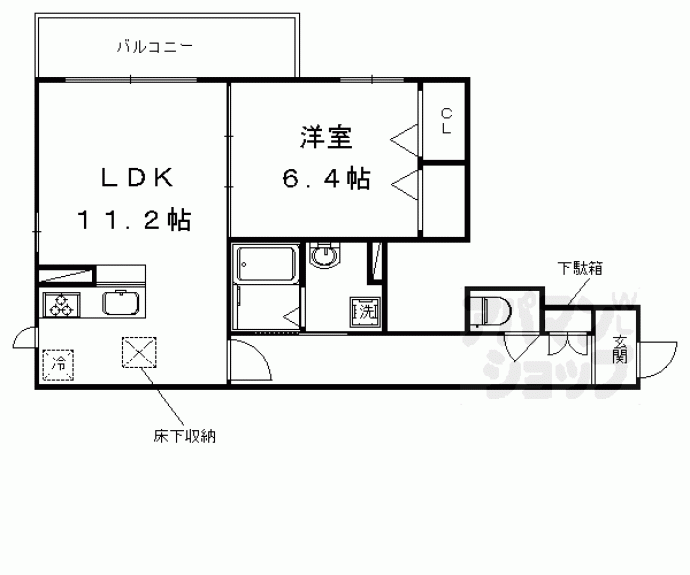 【べレオ桂】間取