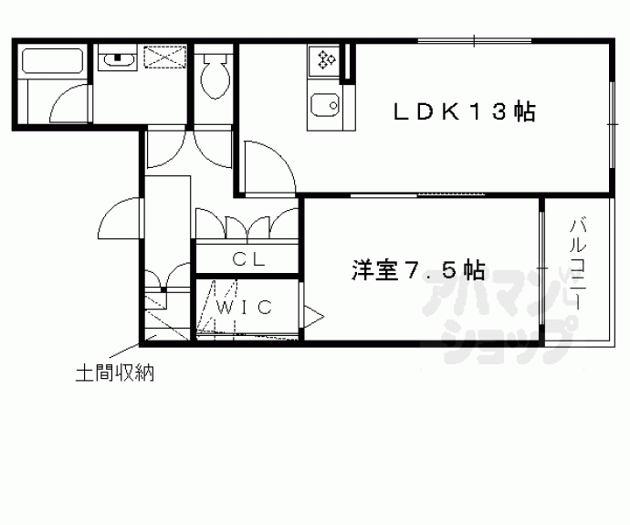 【シャーメゾン　かじか】間取