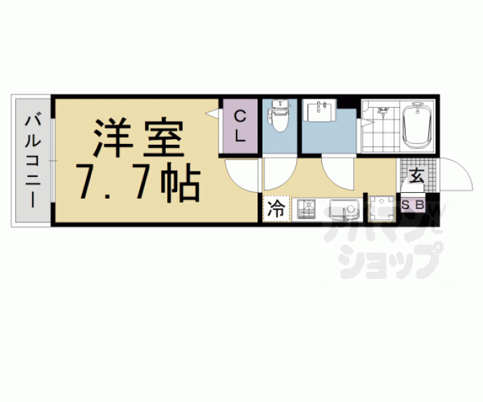 【リブリ・京都嵐山】間取