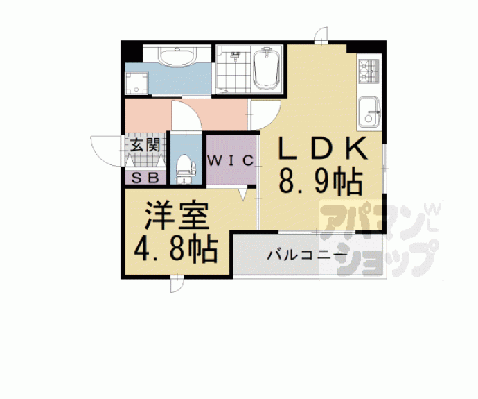 【ジェミニ長岡京】間取