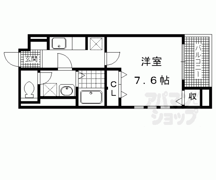 【ルミエール長岡京】間取