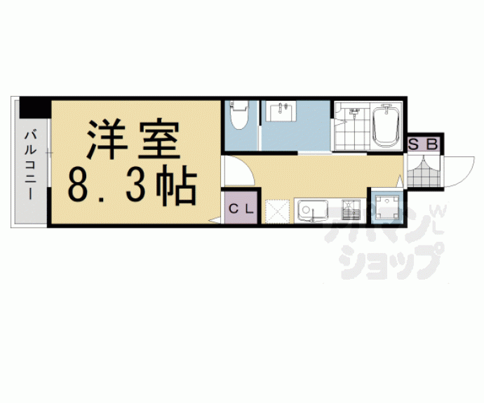 【ＣＡＳＡ　ＶＥＲＤＥ高辻】間取