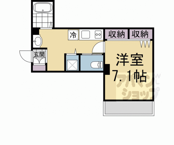 【ＣＡＳＡ　ＶＥＲＤＥ高辻】間取