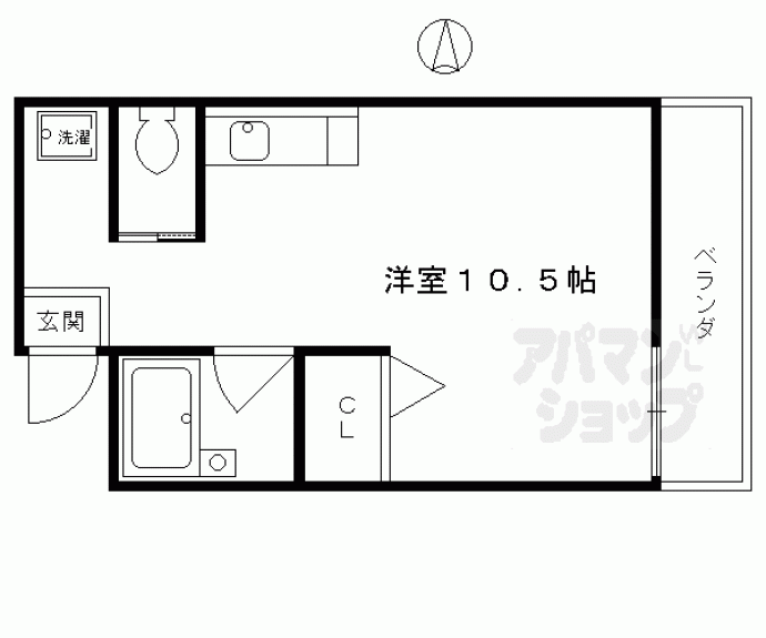 【バース山川】間取