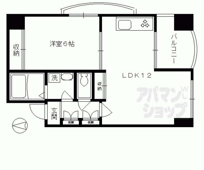 【ライフプラザ烏丸御池】間取