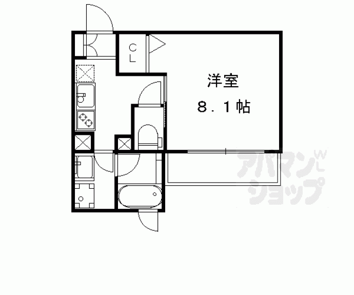 【Ｌｕｃｉｏｌｅ高瀬川】間取