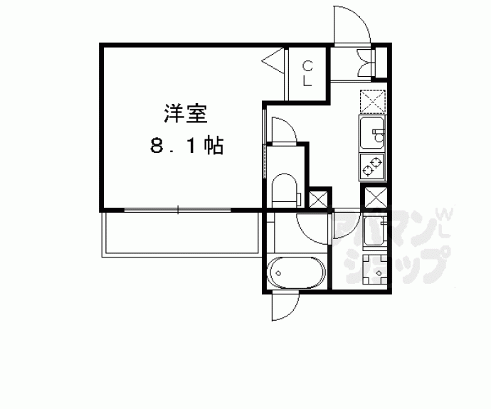 【Ｌｕｃｉｏｌｅ高瀬川】間取