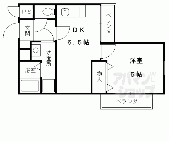 【サンミッシェル音羽】間取