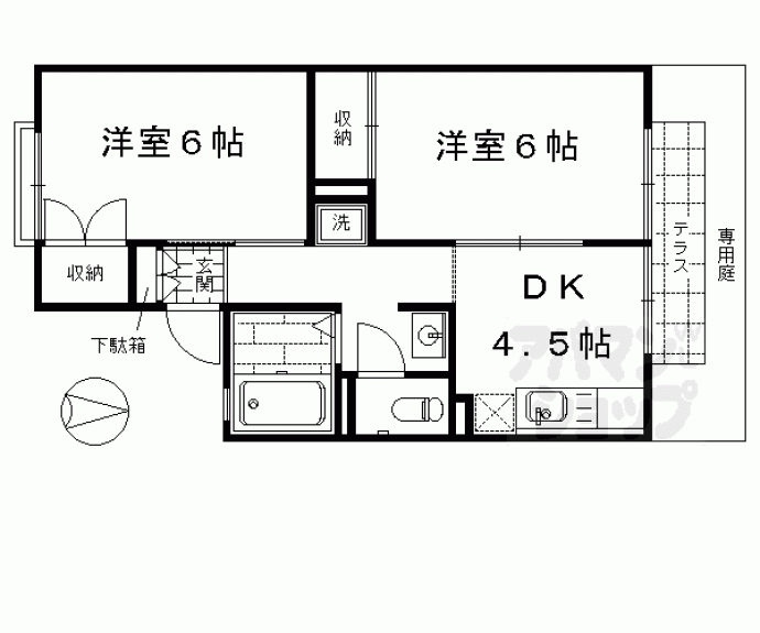 【セジュールＤＥＮ】間取