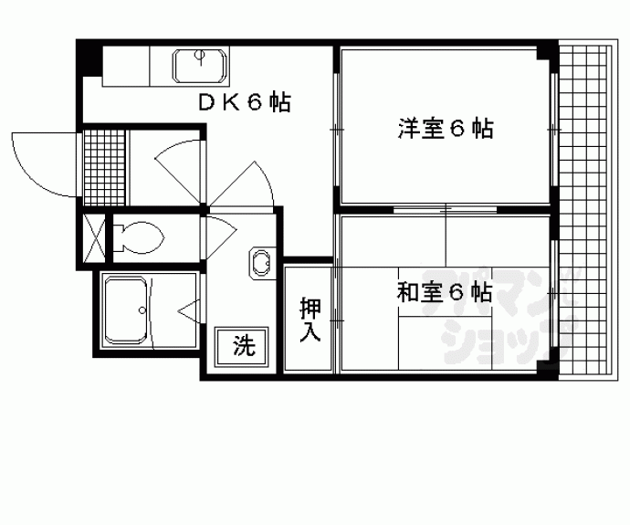 【ノエール鞍馬口】間取