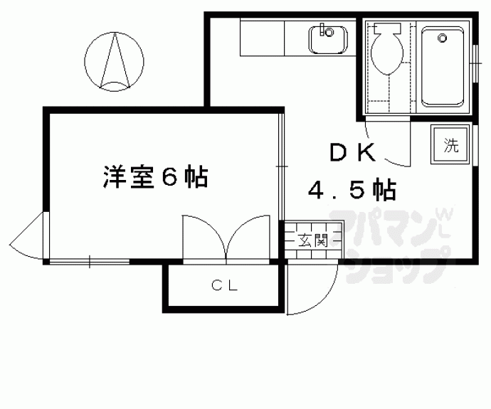 【五十川ビル】間取