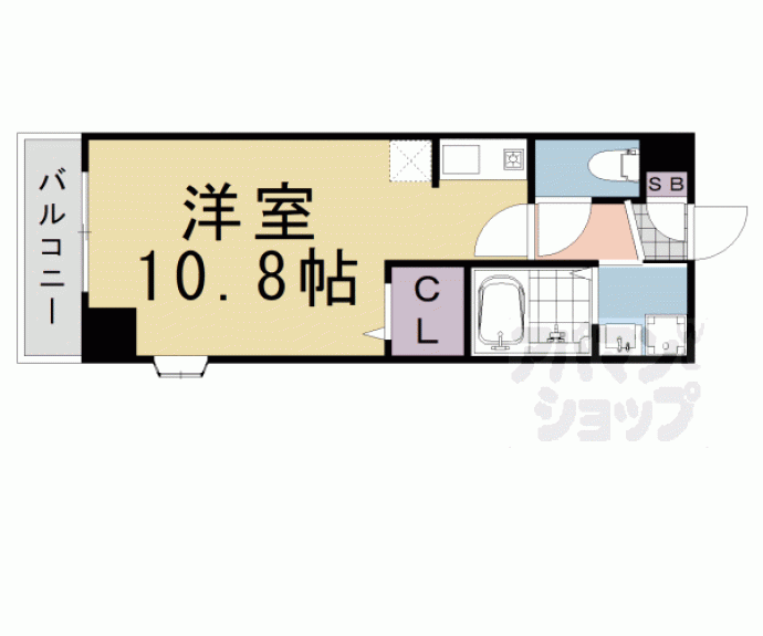 【エスト堀川】間取