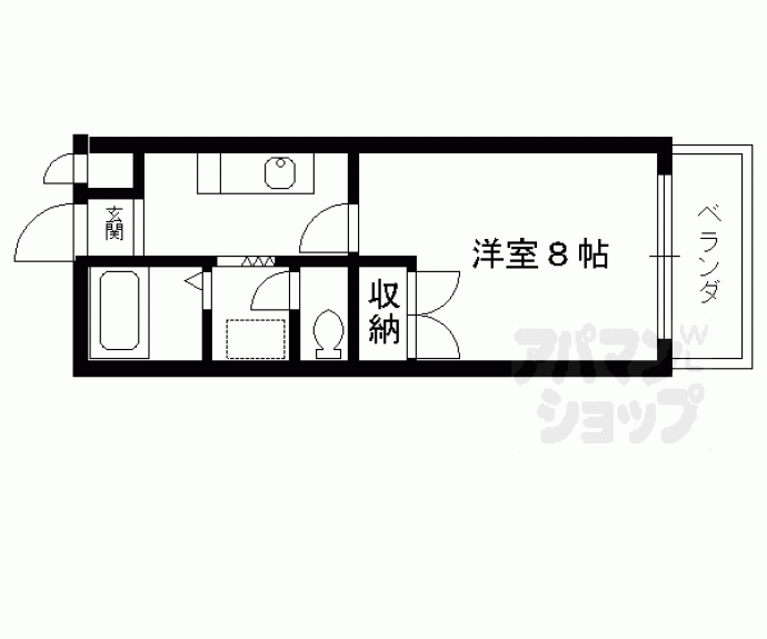 【ラフィーネ伏見】間取