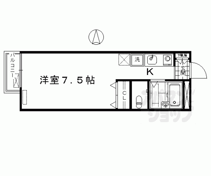 【ＬＳ七条鞘町】間取