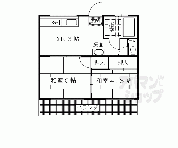 【コーポ豊栄】間取