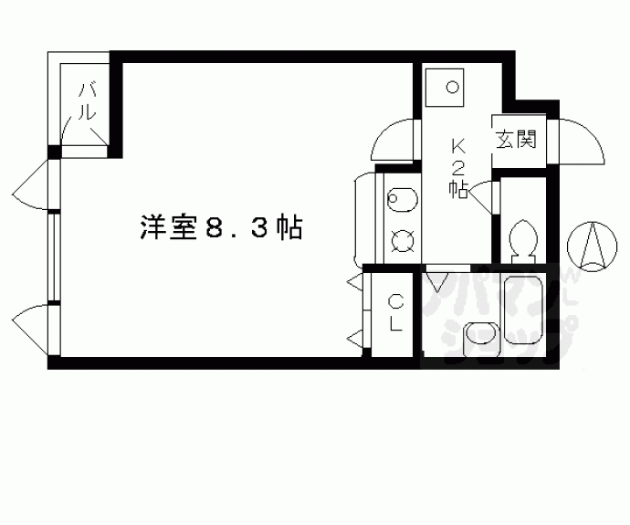 【アネシス東洞院】間取