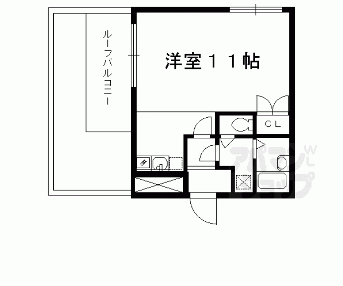 【アネシス東洞院】間取