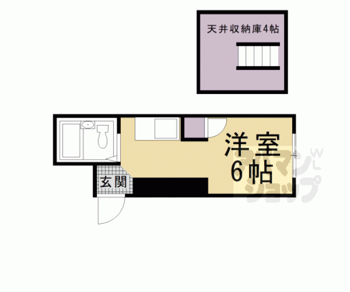 【シルクテラス五条】間取