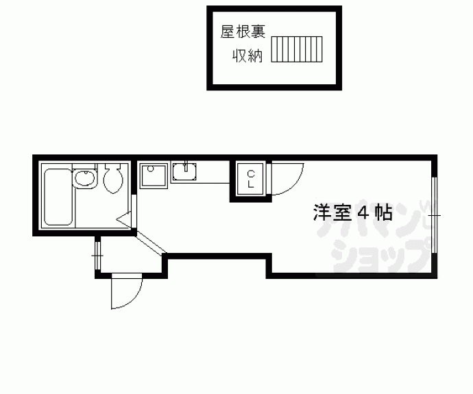 【シルクテラス五条】間取