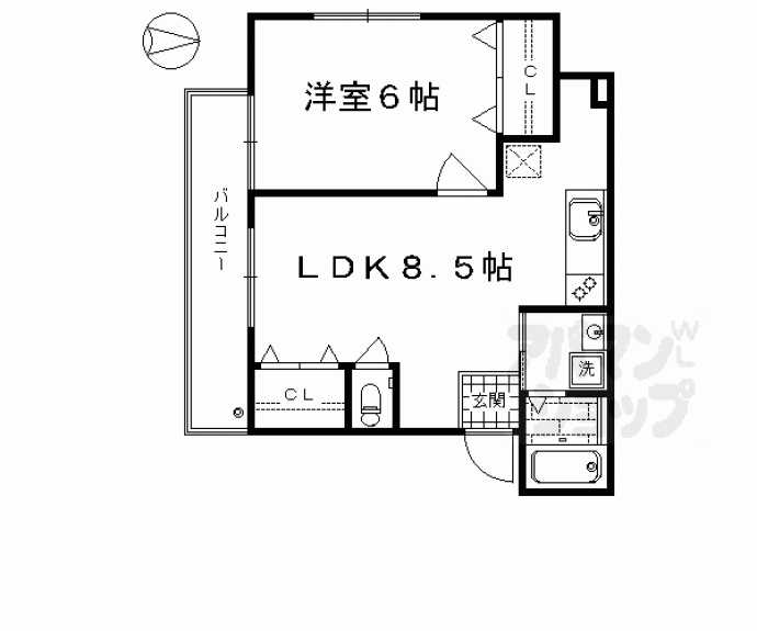 【サードサークル２】間取