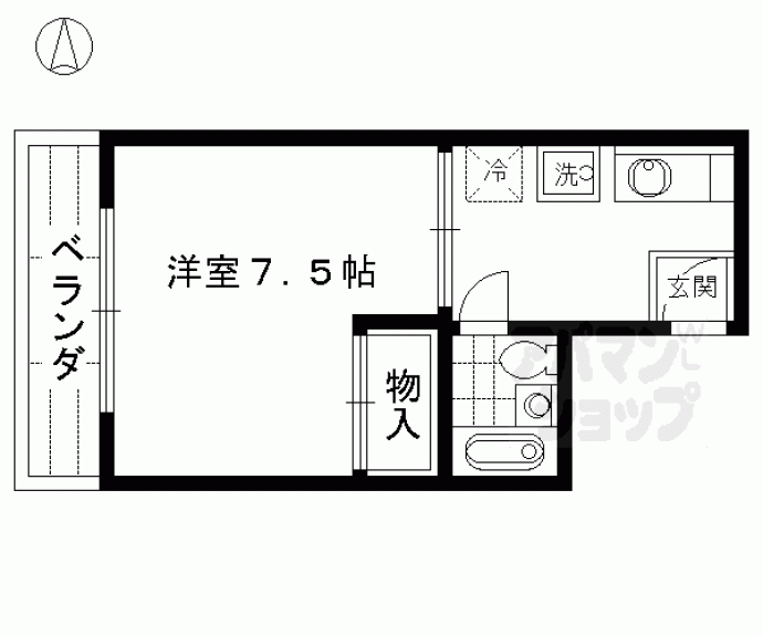 【第２ヌヴェールハイツ】間取