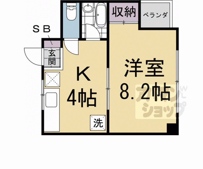 【第２ヌヴェールハイツ】間取