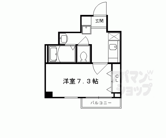 【アスヴェル京都市役所前】間取