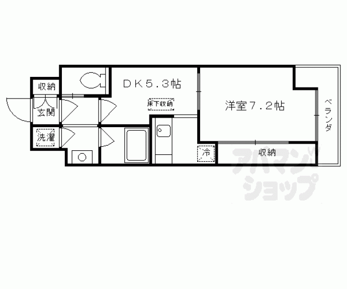 【Grand E’terna京都】間取