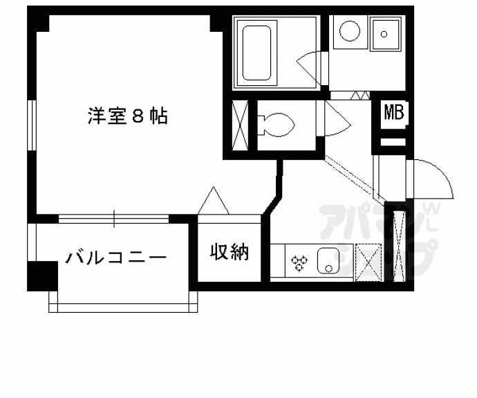 【ミニコーポ大耋】間取