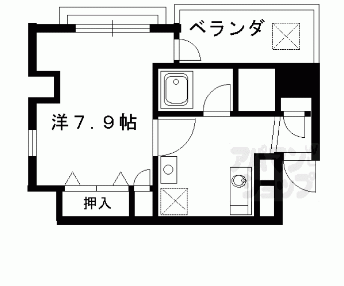 【烏丸五条悠】間取