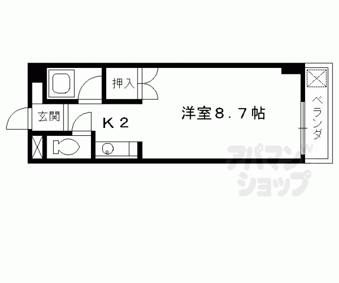 【ＶＩＰ羅城門】間取