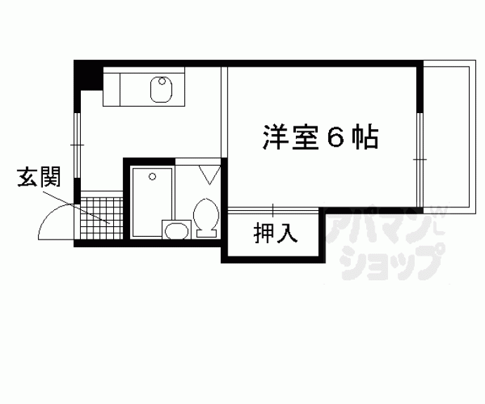 【コーポ辻Ⅰ・Ⅱ】間取