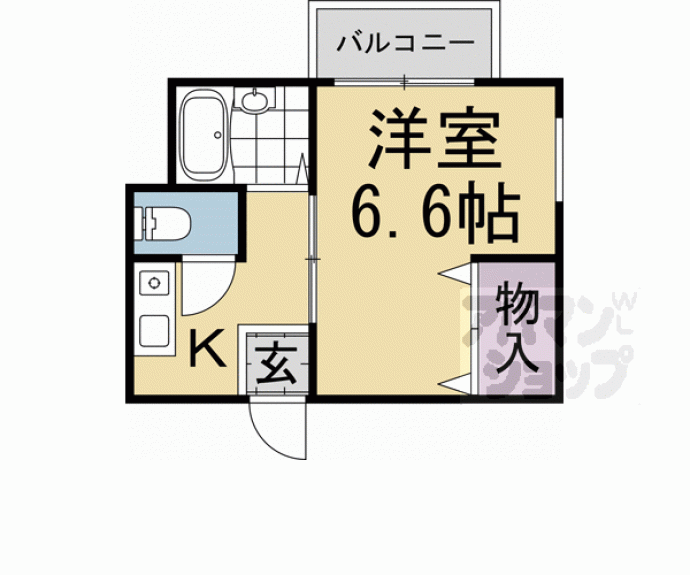 【プリモールⅢ本町】間取