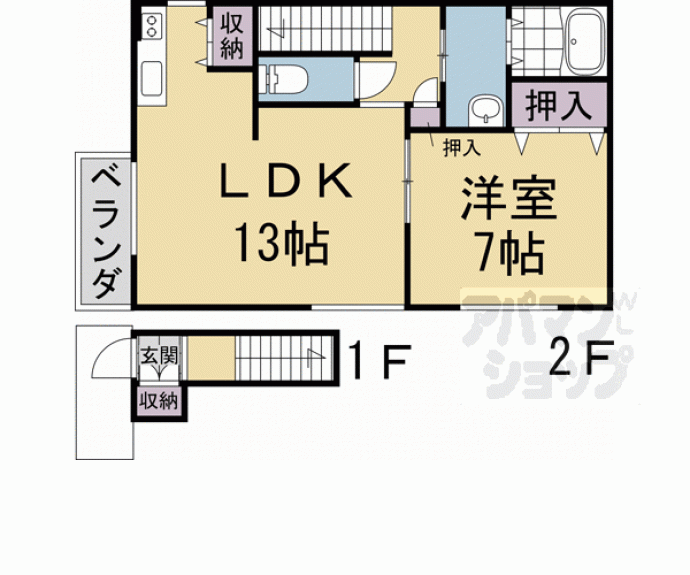 【メゾン・バンブー】間取