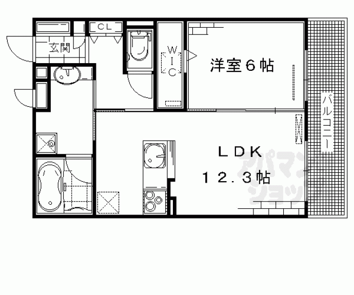 【マジェスティサザンⅠ】間取