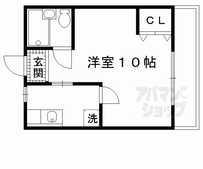 【光マンション】間取