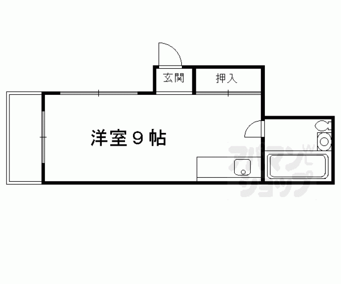 【ラッキーハイツ】間取