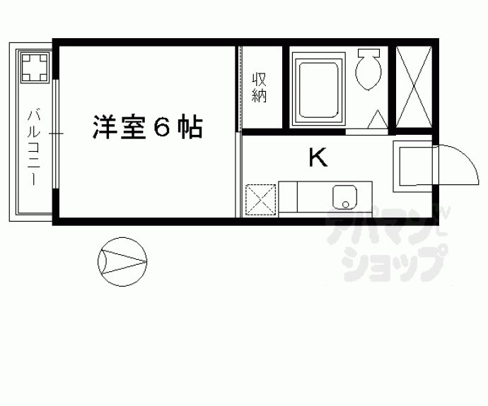 【メゾンボール】間取