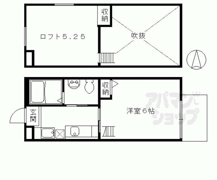 【ロフティ東本願寺】間取