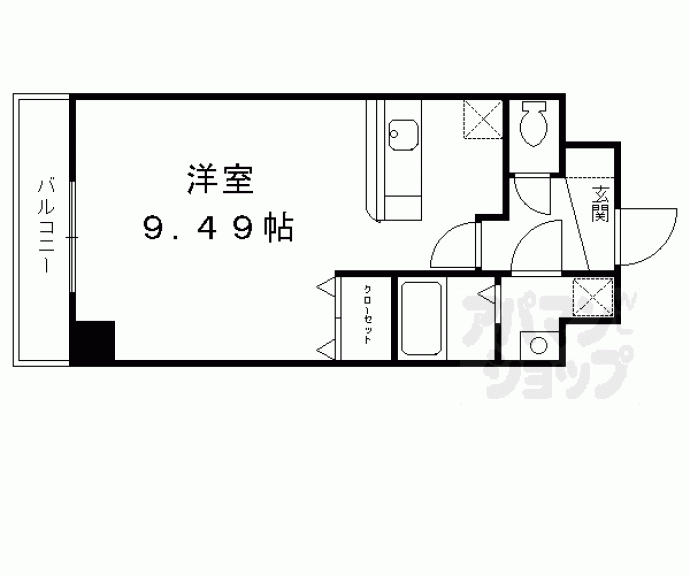 【ホワイトスクエア】間取