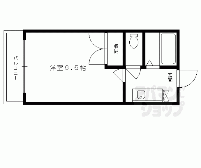 【メゾン桃栄Ⅱ】間取