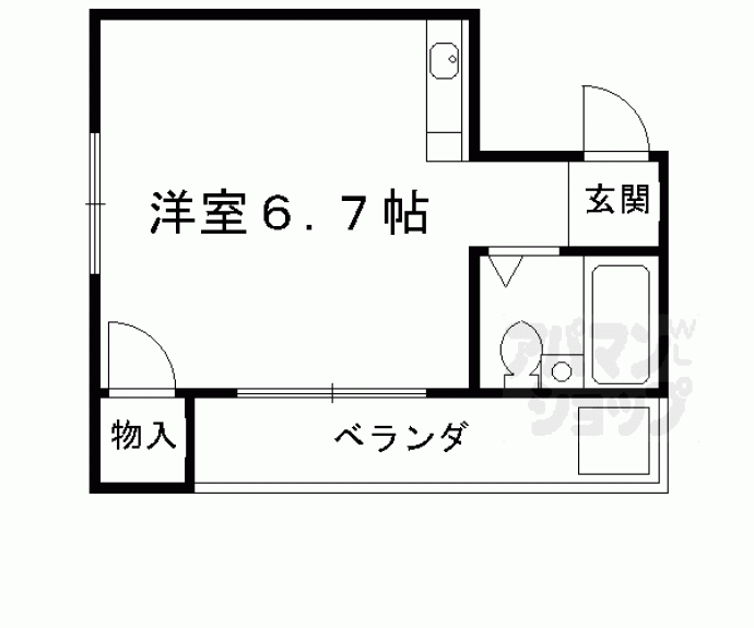 【スチューデントハイツ太田】間取