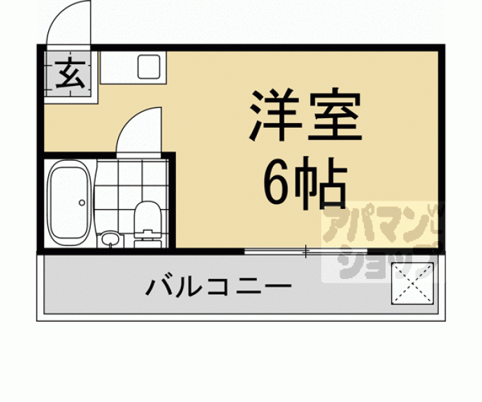 【スチューデントハイツ太田】間取